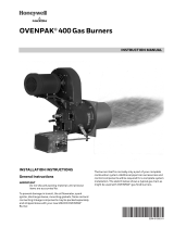 Maxon OVENPAK® 400 Operating instructions