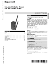 Honeywell OnCell 3150A-LTE-EU Operating instructions