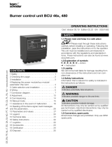 Kromschroder BCU 46x, BCU 480 Operating instructions