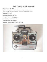 RC4WD 1/14 8x8 Armageddon Hydraulic Dump Truck Owner's manual