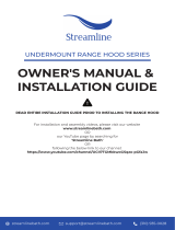 Streamline T-3208-4-DT Installation guide