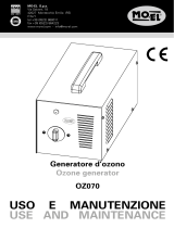 MO-EL GENERATORE DI OZONO OZ070 Owner's manual