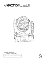 Techni-Lux DM-VECTORLED712QB Owner's manual