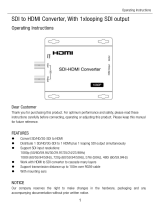 LINK-MI SX-SDH1B User manual