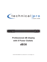 Technical Pro DB30 Owner's manual