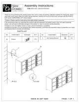 New Classic FURNITURE Landon Operating instructions