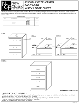 New Classic FURNITURE Misty Lodge Assembly Instructions