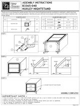 New Classic FURNITURE Huxley Installation guide