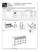 New Classic FURNITURE OBSIDIAN Operating instructions