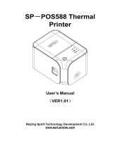 SPRT SP-POS588 Owner's manual