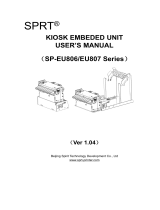 SPRT SP-EU806/EU807 Owner's manual