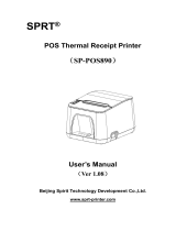 SPRT SP-POS890 User manual