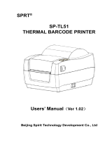 SPRT SP-TL51 Owner's manual