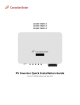 Canadian Solar CSI-40-60K-T40001-E Quick Installation Guide