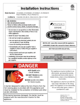 Kingsman Fireplaces ZCVRB60 User manual