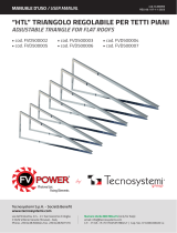 Tecnosystemi HTL adjustable support triangle Owner's manual