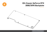 ekwb EK-Classic GPU Backplate RTX 3080/3090 – Black Installation guide