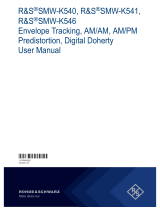 Rohde&Schwarz SMW200A User manual