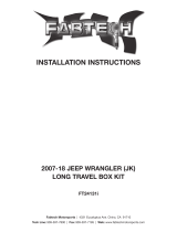 Fabtech 5in Crawler Long Travel Lift Kits Installation guide