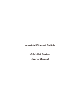 Planet IGS-1000-8T4X User manual