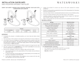 WaterWorks CXT215 Installation guide