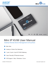 Austin Hughes VGA Mini IP KVM User manual