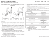 WaterWorks CXT115 Installation guide