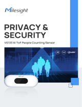 Milesight VS133 AI ToF People Counting Sensor Privacy Security Guide User guide