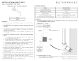 WaterWorks RGTS01 Installation guide