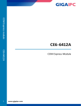 GIGAIPC CE6-6412A Reference guide