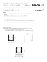 MONDOLUX ME03SM Installation guide