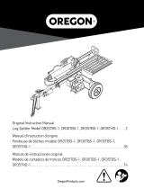 Oregon Log Splitter OR25TBS-1, OR30TBS-1, OR35TBS-1, OR35THO-1 Owner's manual
