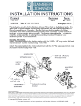 Gamber-Johnson Samsung Galaxy Tab Active Pro/Active4 w/70-110V Isolated Power Adapter Installation guide