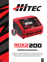 HiTEC RDX2 200 AC/DC Multi-Function Smart Charger User manual