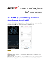 Carlinkit CPC200-U2W-Plus 3.0 Wireless CarPlay Adapter User manual