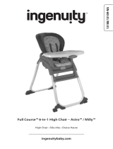 ingenuity Full Course 6-in-1 High Chair Milly Owner's manual