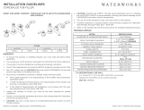 WaterWorks HTF113 Installation guide