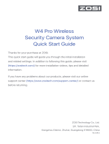ZOSI W4 Pro 3MP User guide