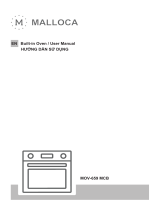 Malloca Lò nướng âm tủ MOV-659 MCB User manual