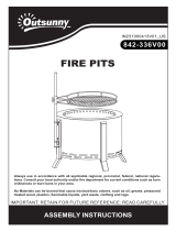 Outsunny 842-336V00TN Assembly Instructions