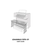 Johannus WM49 User manual