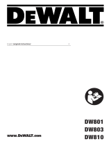 DeWalt DW810 User manual