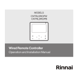 Rinnai CNTRLDRCIPW User manual