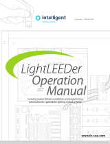 Intelligent Lighting Controls LL-4/LL-8/LL-16/LL-24/LL-32/LL-40/LL-48/LL-56/LL-64 Operating instructions