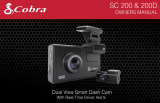 Cobra SC 200D Dual View Smart Dash Camera Owner's manual