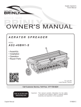 Brinly AS2-40BH-S Owner's manual