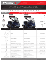 PUIG Windshield V-Tech Line Touring Mounting instructions