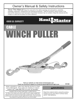 HAUL MASTER 57191 Owner's manual