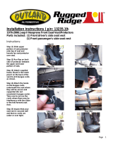 Rugged RidgeCloth Seat Protectors