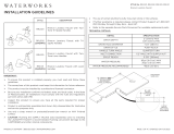 WaterWorks RRLS01 Installation guide
